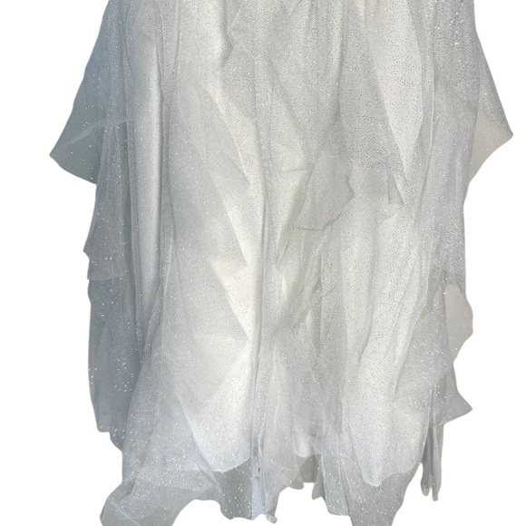 Speechless Kids Flower Girls Dress Ivory with Rhinestone Belt Size 10 - Picture 3 of 13